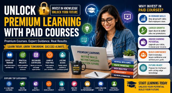 Unlock Premium Learning with Paid Courses