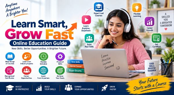 Learn Smart, Grow Fast: Online Education Guide